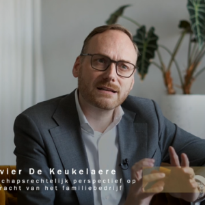 Vennootschapsrechtelijk perspectief op de overdracht vh familiebedrijf met mr Olivier De Keukelaere