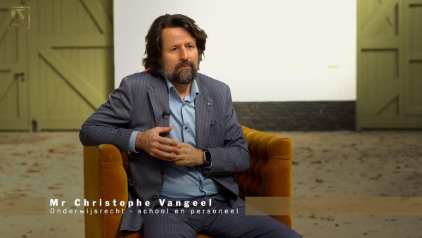 Mr Christophe Vangeel - Onderwijsrecht - school en personeel